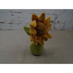 Jellycat Sunflower Flowerlette Plush Stuffed Toy 7"